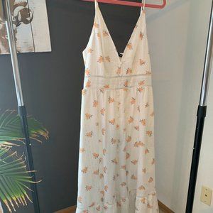 Summer floral maxi